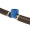 Apollo 3/4 in. Blue Twister Polypropylene Insert x FPT Tee ABTFT34 - alternate 2